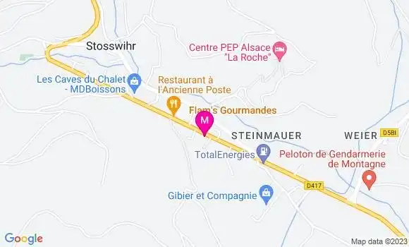 Localisation Pizzeria Flam