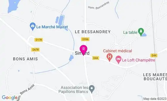 Localisation Restaurant Bar L