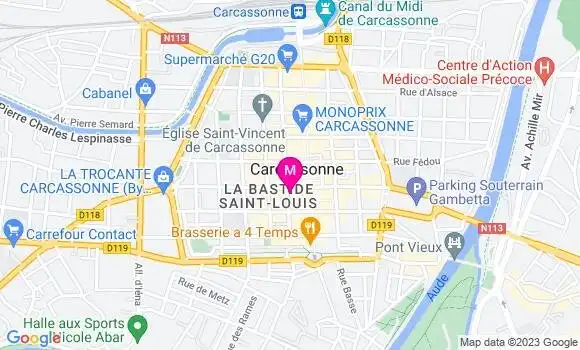 Localisation Le Bistrot d