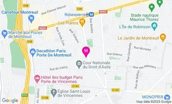 Localisation Restaurant  Le Petit Deauville