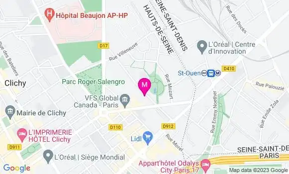 Localisation Restaurant  Ewok