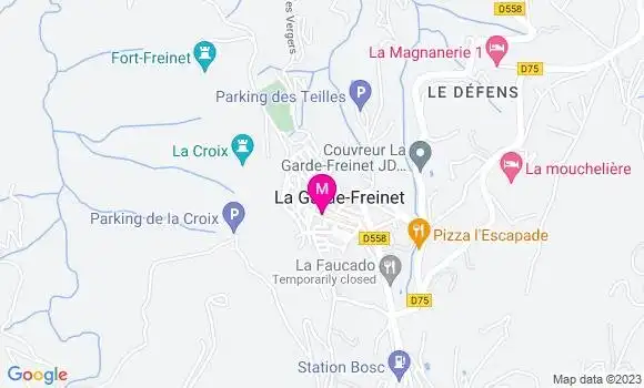 Localisation Restaurant  La Feuille