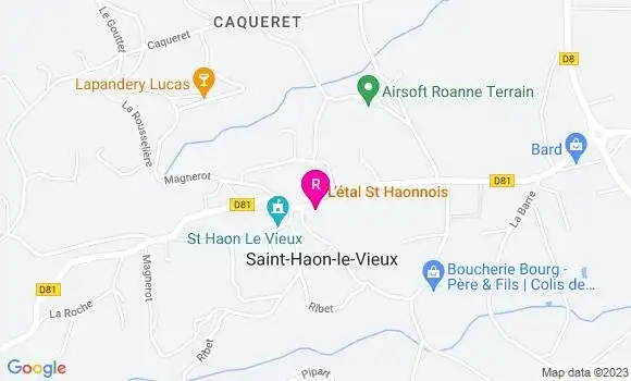 Localisation Restaurant  L