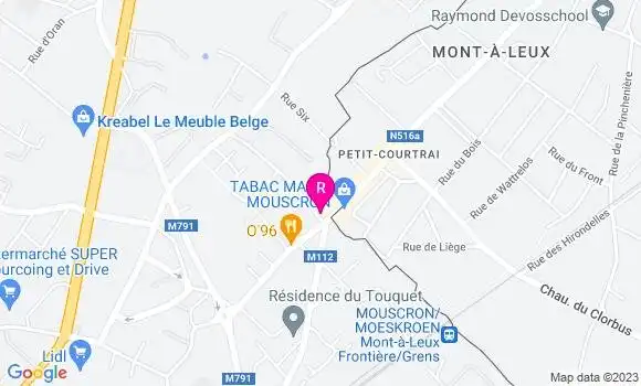Localisation Restaurant  Le Français
