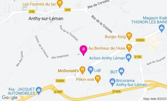Localisation Restaurant  Exoty