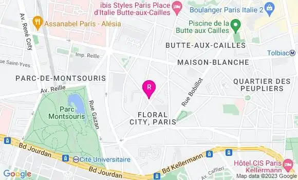 Localisation Restaurant  Royal City