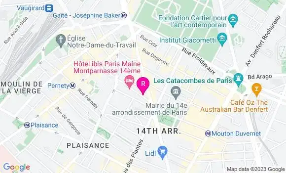 Localisation Restaurant  L