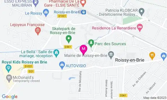 Localisation Restaurant Bar Le Carre d