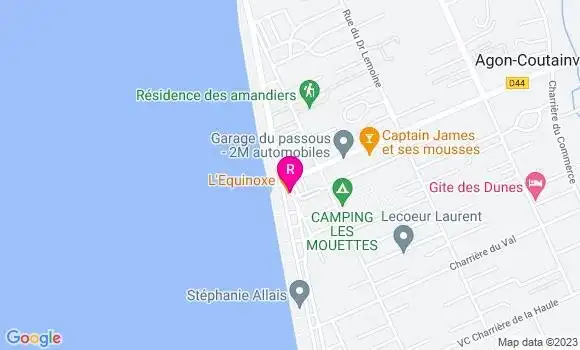 Localisation Restaurant  L