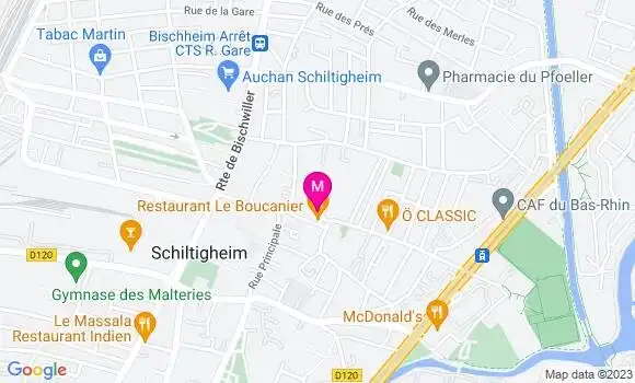 Localisation Restaurant  S