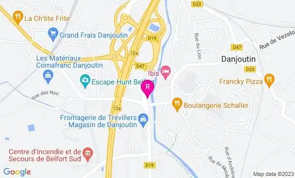 Localisation Restaurant  Le Pot d