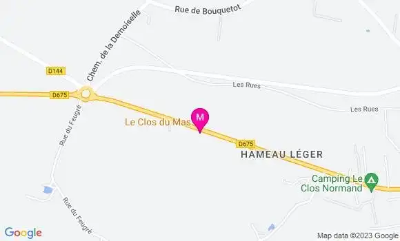 Localisation Restaurant  Le Clos du Mas