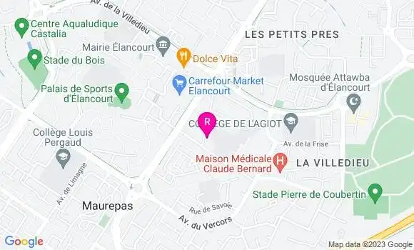 Localisation Restaurant  La Perm