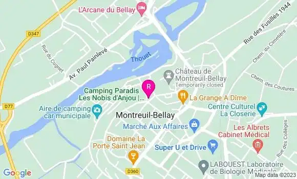 Localisation Crêperie L