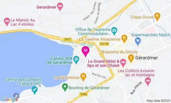 Localisation Restaurant  Bistrot des Bateliers