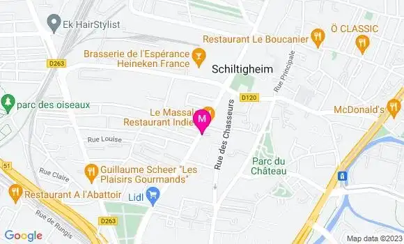 Localisation Pizzeria Finalment