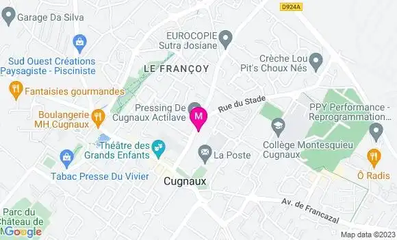 Localisation Restaurant  Le Victoria