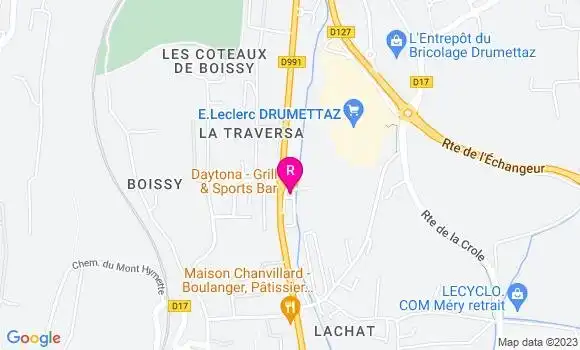 Localisation Restaurant  La Terrine
