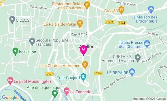 Localisation Restaurant Grill Bar de l