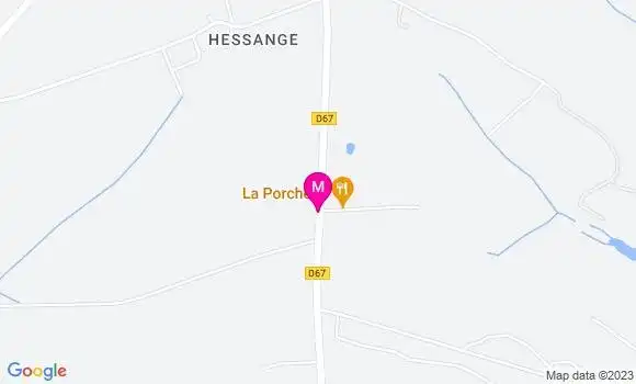 Localisation Restaurant  La Porcherie