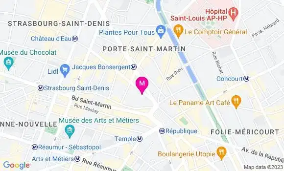 Localisation Restaurant  Les Parigots