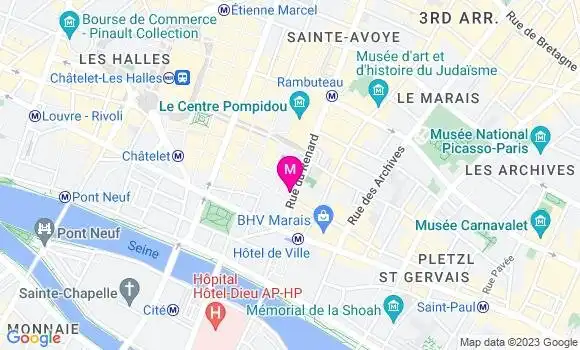 Localisation Restaurant  Le Second Empire