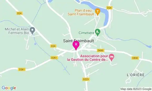 Localisation Restaurant Bar Le Relais