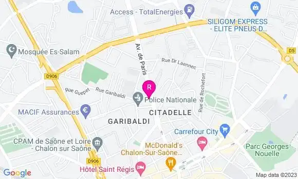 Localisation Pub Saint James