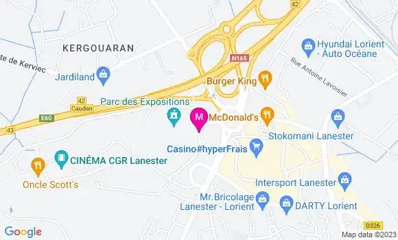 Localisation Restaurant Asiatique Le Grand Aigle