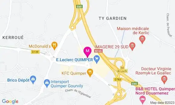 Localisation Café Le 150