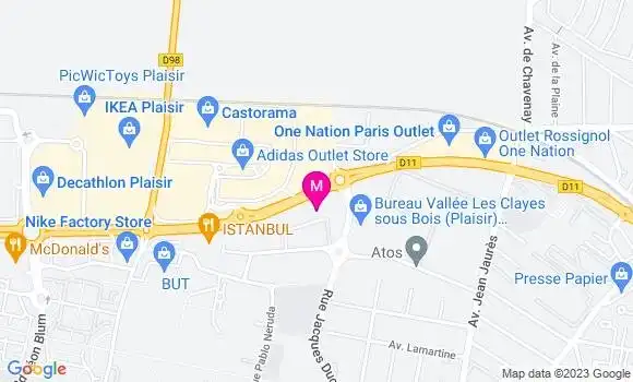 Localisation Restaurant Asiatique Perle d
