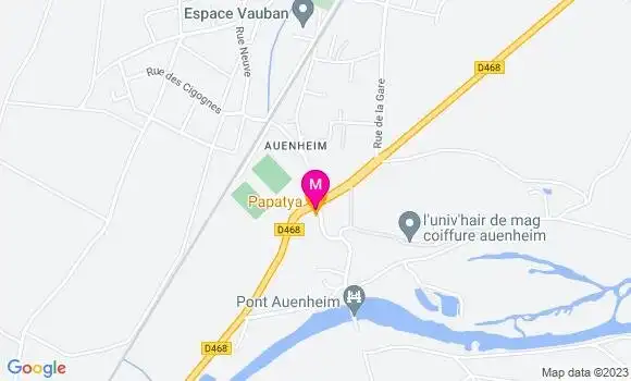 Localisation Restaurant  Papatya