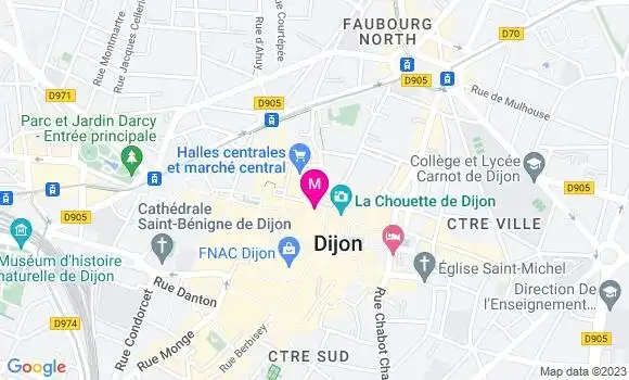 Localisation Crêperie Les Moulins Bleus