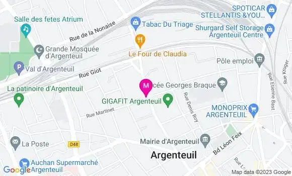 Localisation Restaurant  Le Verdun