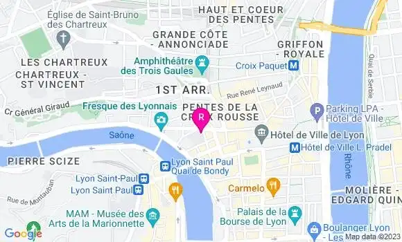 Localisation Restaurant  Chez Ta Mère