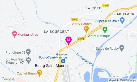 Localisation Restaurant  Le Kozy