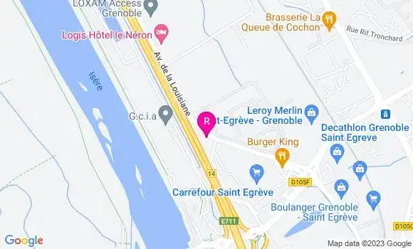 Localisation Brasserie Le Rôti