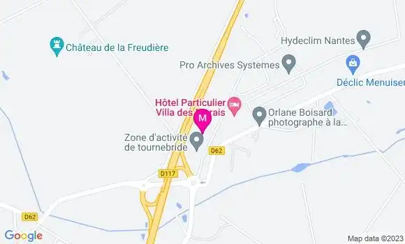 Localisation Restaurant  Le Tournebride
