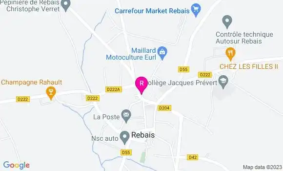Localisation Restaurant  Le Coyote Bar