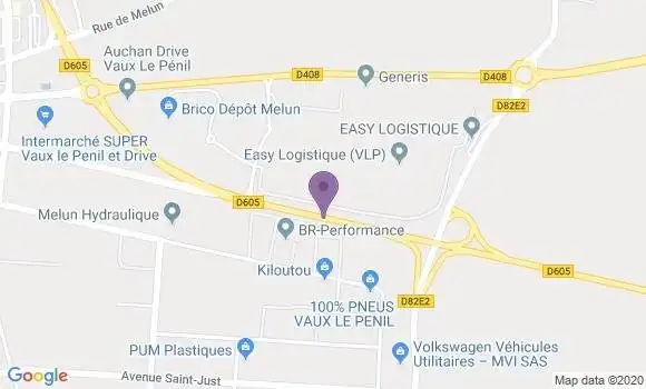 Localisation La Vieille Auberge