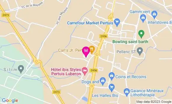 Localisation Restaurant Fruits de Mer La Criée