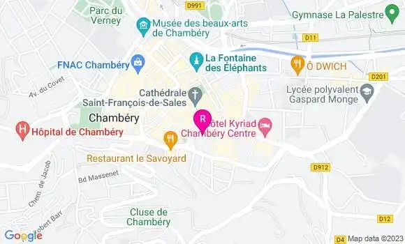 Localisation Restaurant  L