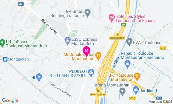 Localisation Restaurant  Le Dodge
