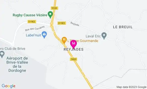 Localisation Restaurant  L