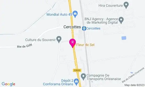 Localisation Restaurant  Fleur de Sel
