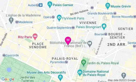 Localisation Café Le Dalayrac