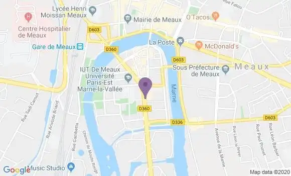 Localisation Restaurant  L