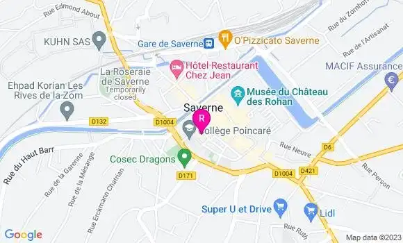 Localisation Restaurant  S