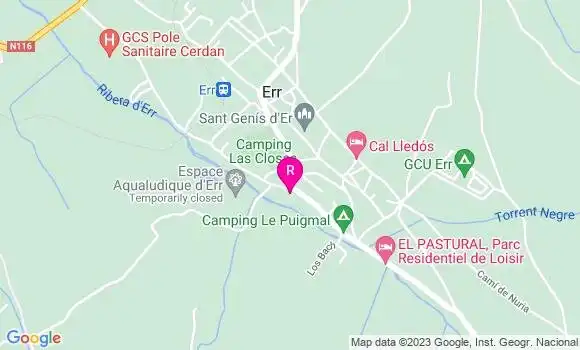 Localisation Restaurant  El Pradet