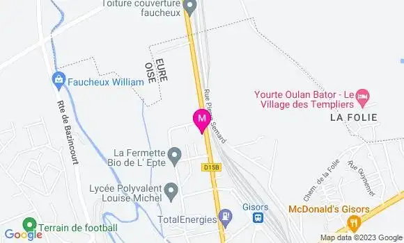 Localisation Restaurant  La Bonne Fourchette